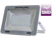 تصویر پرژکتور ۱۰۰وات آیپد smd صباترانس - سفید 100watt ipad smd saba trans