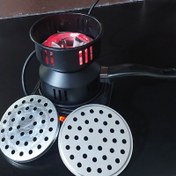 تصویر ذغال سرخ کن برند اصلHOT PLATE وارداتی کشور دبی دوالمنتی 2000واتی 