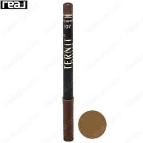 تصویر مداد ابرو ضد آب ترنیت شماره 107 Ternit Waterproof Eyebrow Pencil 