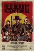 تصویر Red Dead 2 پوستر قاب شده 