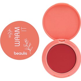 تصویر رژگونه کرمی بیولیس - 558 hot coral Beaulis