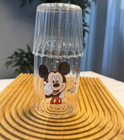 تصویر پارچ شب دیزنی لیوان دار 