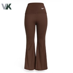 تصویر لگ کبریتی زنانه دمپا گشاد برند نایک قهوه ای در بسته 2 عددی سایز L/XL (قیمت هر عدد 350 هزار تومان ) شناسه 10100598 