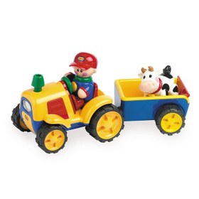 تصویر تراکتور یدک کش تولو Tolo Toys First Friends Tractor Trailer