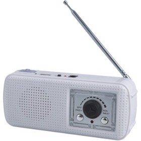 تصویر رادیو ضبطی به همراه چراغ و پاوربانک مدل YJ-6868 