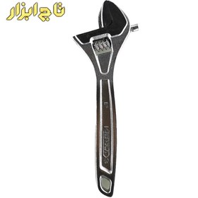 تصویر آچار فرانسه کنزاکس مدل Kaw-108 سایز 8 اینچ Kenzax Kaw-108 Adjustable Wrench 8 Inch