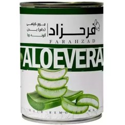 تصویر موم اپیلاسیون دائم آلوئه ورا فرحزاد ۸۰۰ گرم 