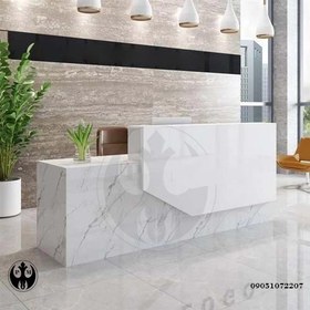 تصویر میز کانتر و پذیرش مدل p329 