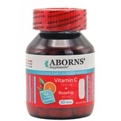 تصویر قرص ویتامین ث و رز هیپ ابورنز ا Aborns Vitamin C Rosehip Aborns Vitamin C Rosehip