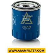 تصویر فیلتر روغن W712/8 اصلی مان 