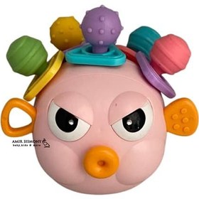 تصویر اسباب بازی دندانگیر بیزی بال ماهی بادکنکی کد 368-40 