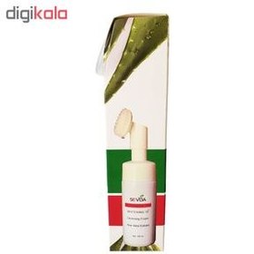 تصویر فوم شستشوی صورت مدل آلوئه ورا سودا 150 میلی لیتر Sevda Aloe Vera face wash Foam 150 ml