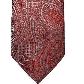 تصویر کراوات بته‌ جقه آجری | R&R 