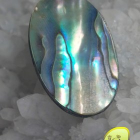 تصویر نگین صدف آبالون 