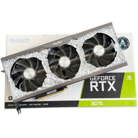 تصویر کارت گرافیک RTX 3070 PALIT GAMEROCK OC 8G(دست دوم) 