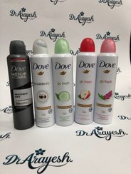 تصویر اسپری ضد تعریق زنانه داو 