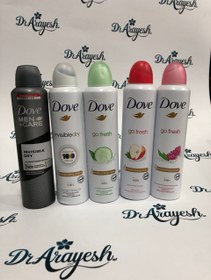 تصویر اسپری ضد تعریق زنانه داو 