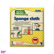 تصویر دستمال نظافت وایت اند وایت ۵ عددی فومی 