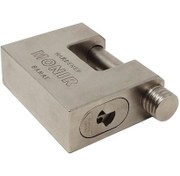 تصویر قفل کتابی منیر صنعت مدل M85 با سیلندر دو شیار پله ای ۱۰ ساچمه 