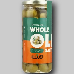 تصویر زیتون شور با هسته 