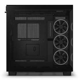 تصویر کیس کامپیوتر ان زی ایکس تی مدل H9 Elite Matte Black NZXT H9 Elite Matte Black Mid Tower Computer Case