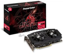 تصویر کارت گرافیک استوک گیمینگ PowerColor Red Dragon Radeon RX 580 8GB GDDR5 