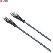 تصویر کابل شارژ تایپ سی به لایتنینگ قابلیت PD شرکت کینگ استار مدل K351 ic Charging cable Type C to Lightning Kingstar model K351 ic