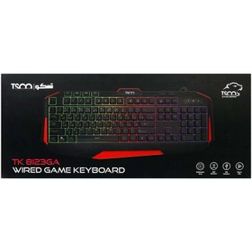 تصویر کیبورد سیمی TSCO مدل TK 8123GA TSCO TK 8123GA Gaming Keyboard
