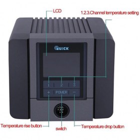 تصویر هویه دیجیتال کوئیک مدل TS1200A دما ۴۲۰ درجه 