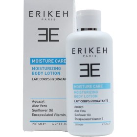 تصویر لوسیون مرطوب کننده بدن اریکه 200 میلی لیتر Erikeh Moisture Care Lotion 200 Ml