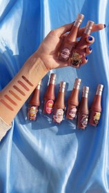 تصویر رژ لب مایع شامپاینی liquid lipstick