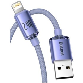 تصویر کابل تبدیل USB به لایتنینگ باسئوس مدل CAJY000105 طول 2متر lightning CABLE Baseus CAJY000105 2m