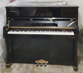 تصویر میز پیانو هایگلاس - سفید piano box