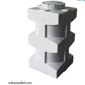 تصویر مخزن آب طبرستان ۵۰۰ لیتری مکعبی عمودی سه لایه 