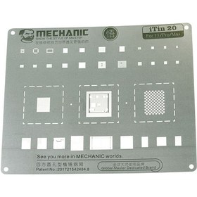 تصویر شابلون آی سی آیفون مکانیک مدل MECHANIC iTin 20 مناسب مدل های iPhone 11, 11 Pro/Pro Max 