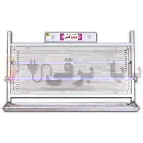 تصویر حشره کش برقی جذبی صنعتی 2 در 40 وات UV شهاب گستر مدل FUV2x40WS 