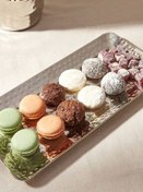 تصویر ظروف دکوری بشقاب و کاسه سینی تزئینی لورن 33X15 سانتی متر نقره کاراجا Karaca 