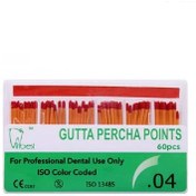 تصویر کن گوتا 4 درصد تری بست - 30/04 Tribest Gutta Percha Points