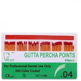 تصویر کن گوتا 4 درصد تری بست - 30/04 Tribest Gutta Percha Points