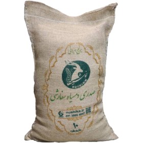 تصویر برنج صدری دمسیاه سفارشی کیسه 10 کیلویی 