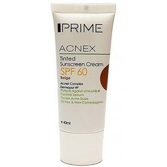 تصویر کرم ضد آفتاب رنگی پرایم مدل Acnex Prime Acnex Dark Tinted Sunscreen Cream 40ml