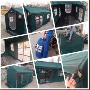 تصویر چادر مسافرتی خیمه ،کمپر همراه، آسان نصب، کم حجم 