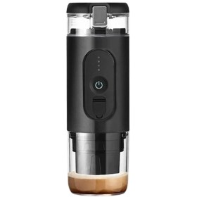 تصویر مینی اسپرسو ساز شارژی قابل حمل مدل Mini Espresso CF-1801BGC Mini Electric Espresso Maker CF-1801BGC