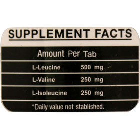 تصویر قرص بی سی ای ای BCAA آی اس اس 120 عدد 