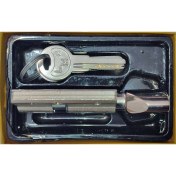 تصویر سیلندر قفل آپارتمانی کلید کامپیوتری ۷ سانتیمتر LMS 