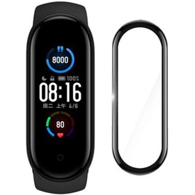تصویر گلس سرامیکی ساعت هوشمند شیائومی Mi Band 5 Glass Screen Protector For Mi Band 5