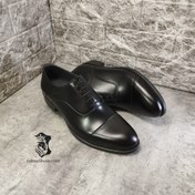 تصویر کفش مجلسی مردانه تمام چرم طبیعی کد M119 