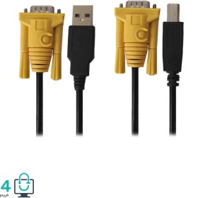 تصویر کابل KVM USB دی نت 1.5M 