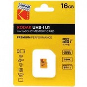 تصویر رم میکرو 16GB Kodak مدل UHS-I U1 