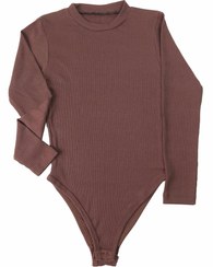 تصویر بادی کبریتی کرکره ای یقه گرد قاصدک - موکا 